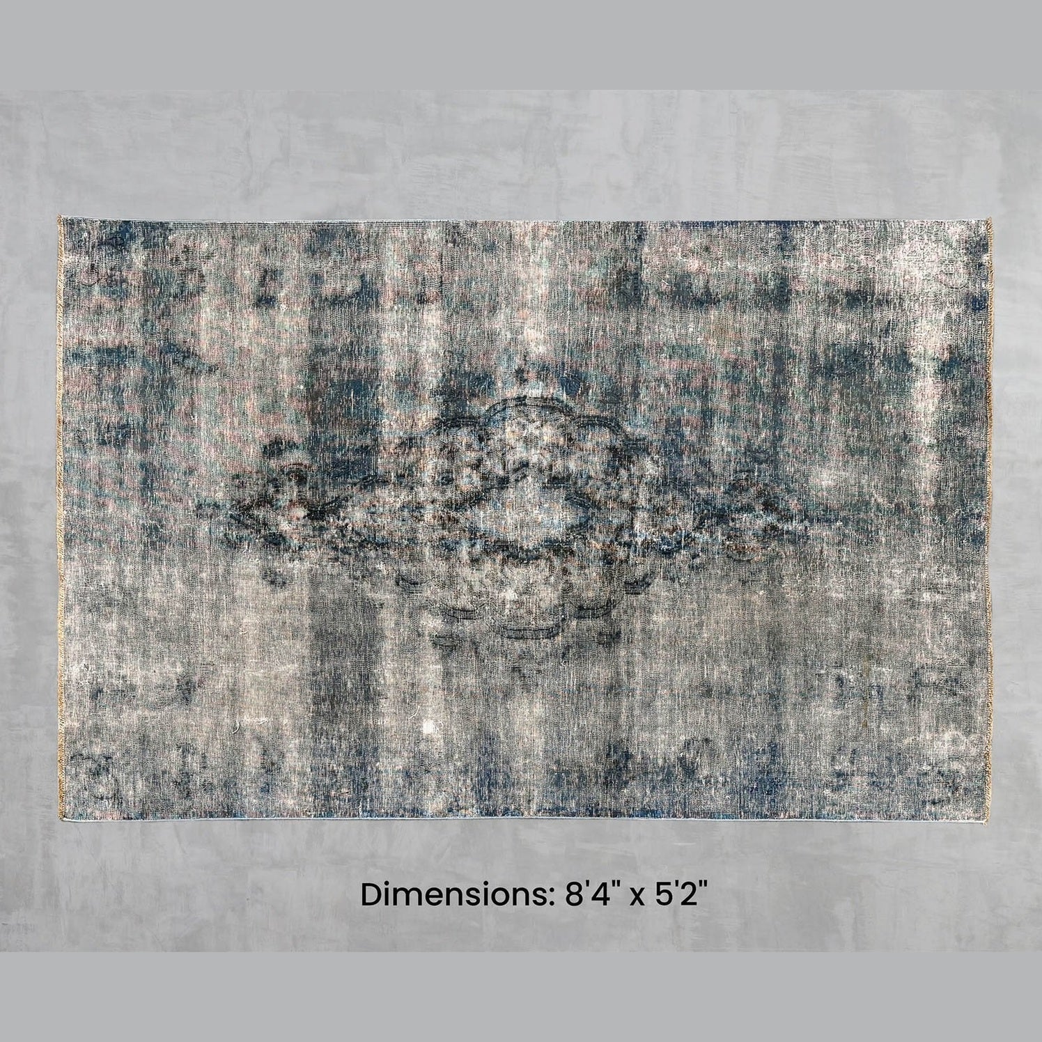 Namaste Rug - Light Blue 8'4" x 5'2"