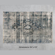 Namaste Rug - Light Blue 8'4" x 5'2"