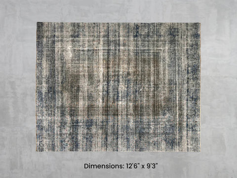 Namaste Rug - Green/Brown 12'5" x 9'3"