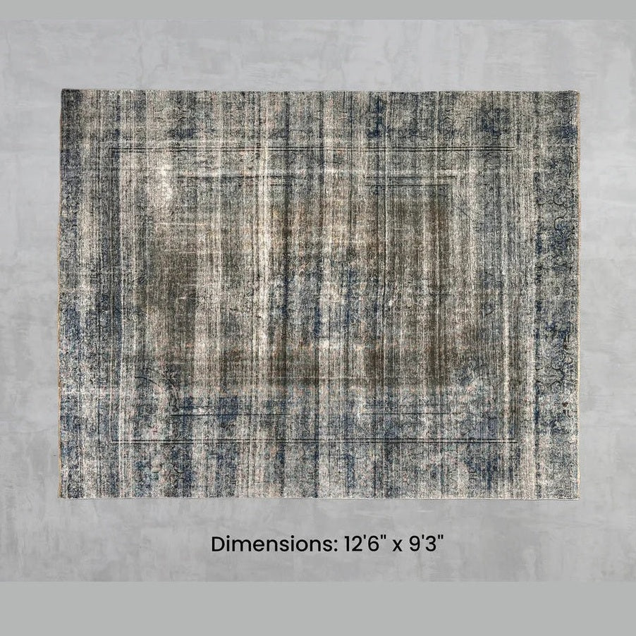 Namaste Rug - Blue/Brown 12'6" x 9'3"