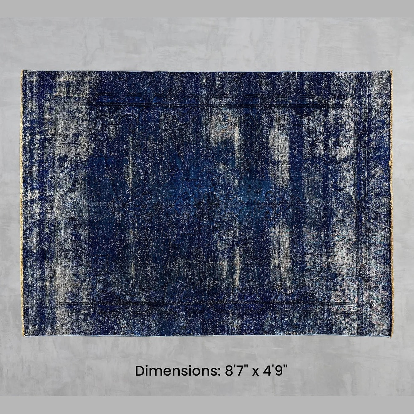 Namaste Rug - Blue 8'7" x 4'9"