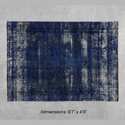 Namaste Rug - Blue 8'7" x 4'9"