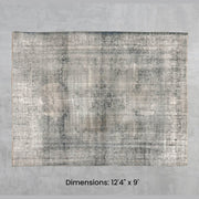 Namaste Rug - Beige/Blue 12'4" x 9'