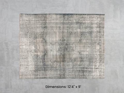 Namaste Rug - Beige/Blue 12'4