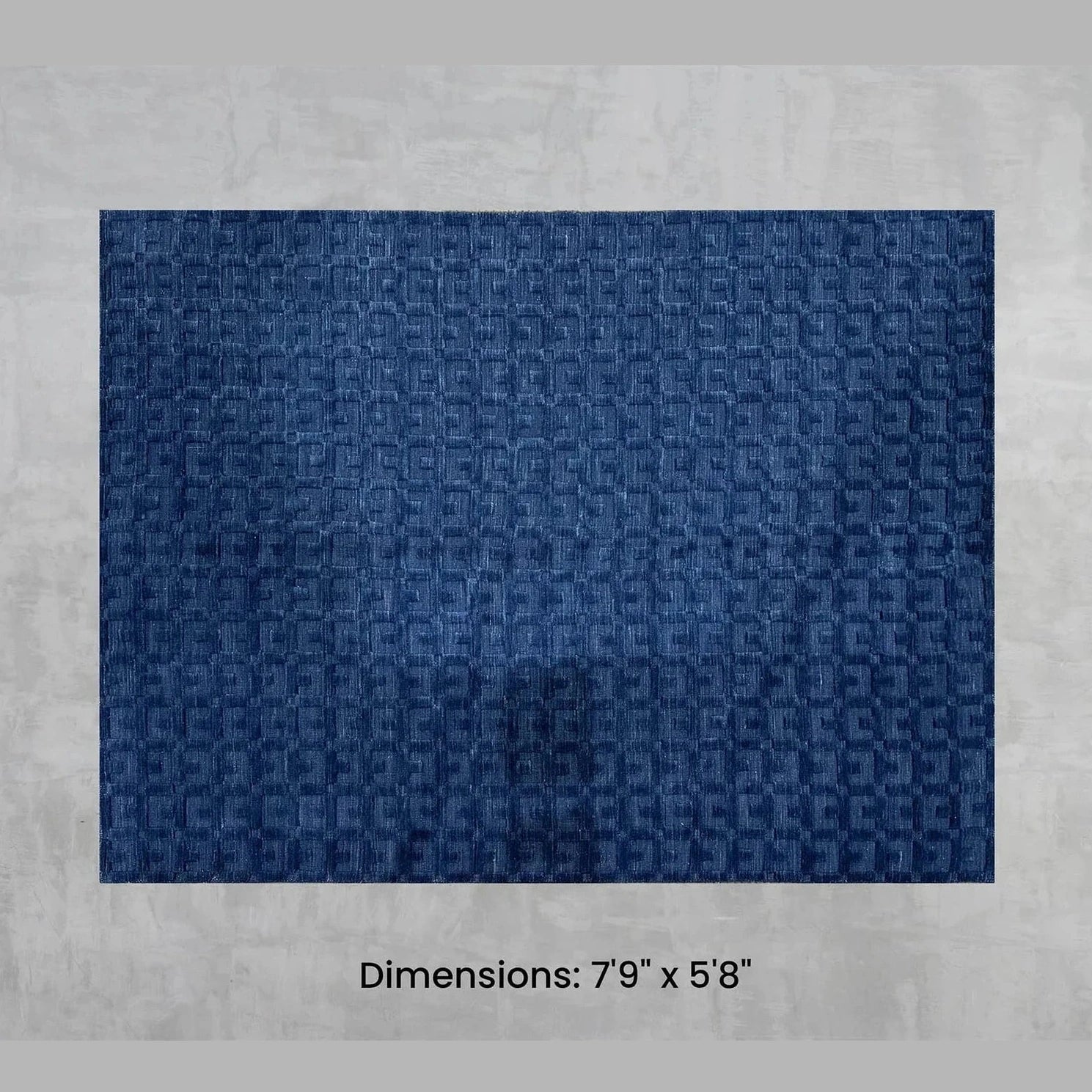 Namaste Rug - Blue 7'9" x 5'8"