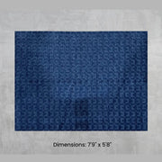 Namaste Rug - Blue 7'9" x 5'8"