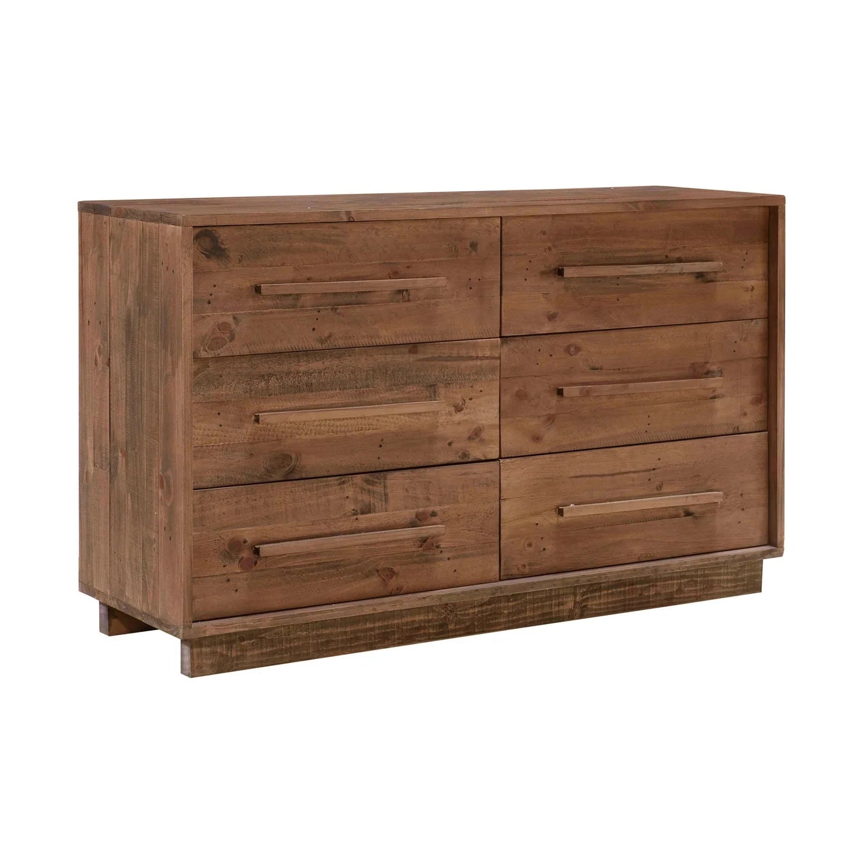 Dovian 6 Drawer Dresser - Dark Driftwood