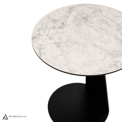 Naha 2PCS Nesting Coffee Table - Faux Marble