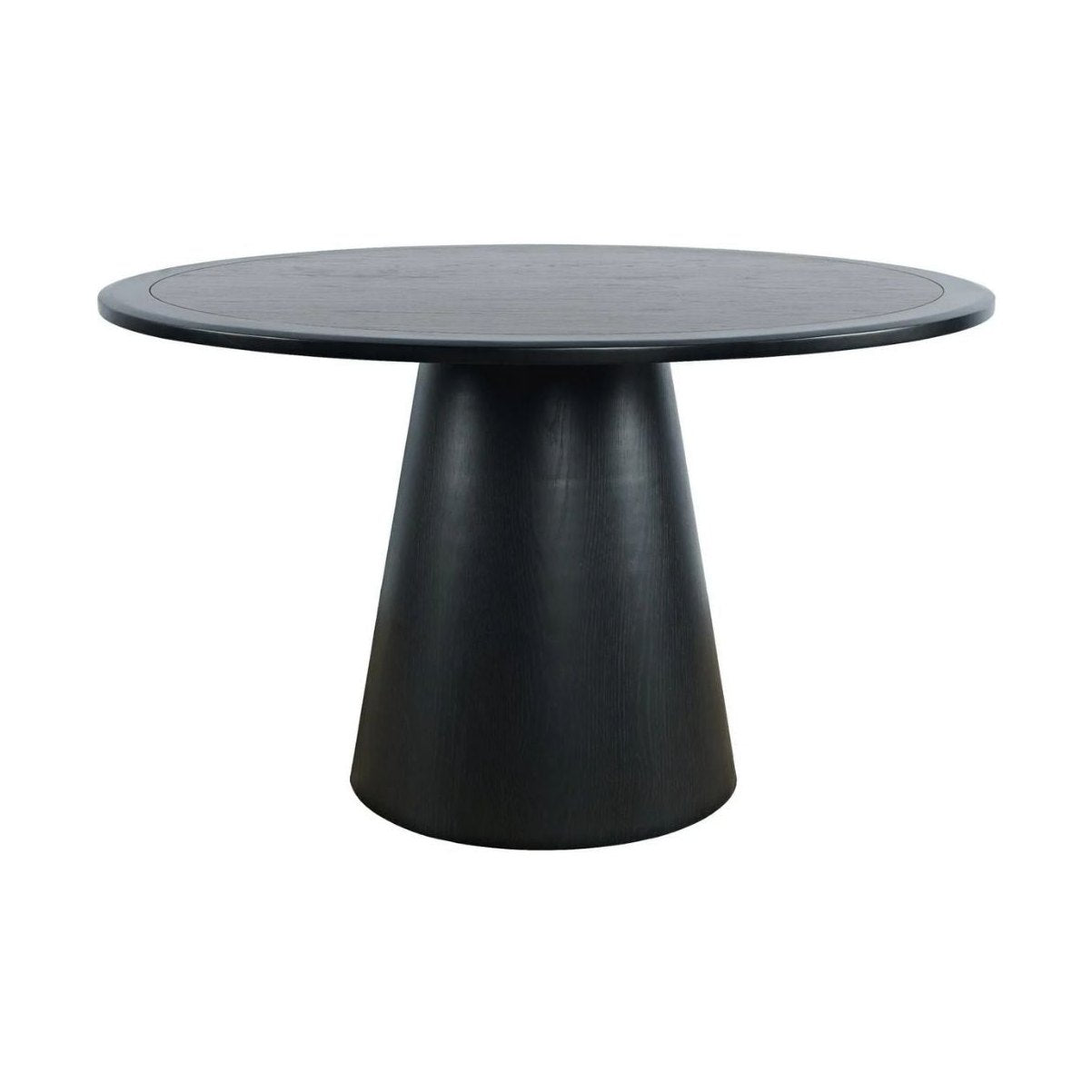 Nash 50" Round Dining Table - Black