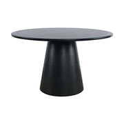 Nash 50" Round Dining Table - Black