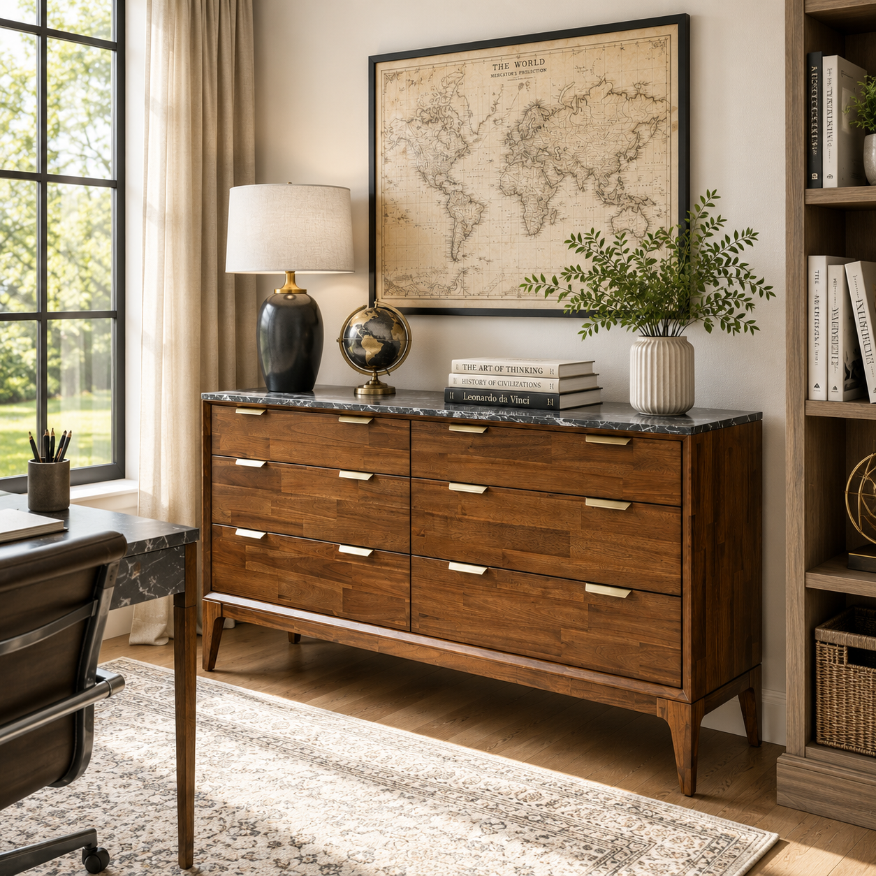 Natura 6 Drawer Dresser