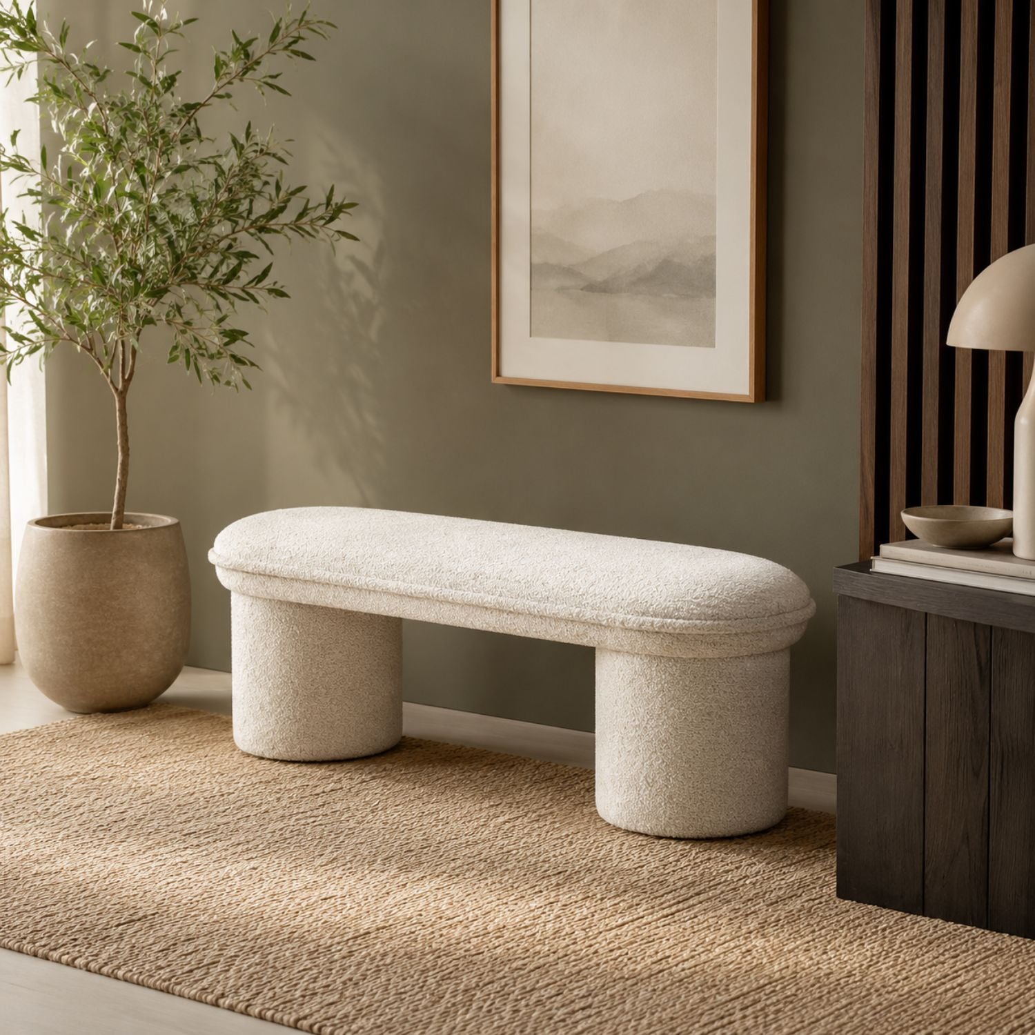 Navaro Upholstered Accent Bench