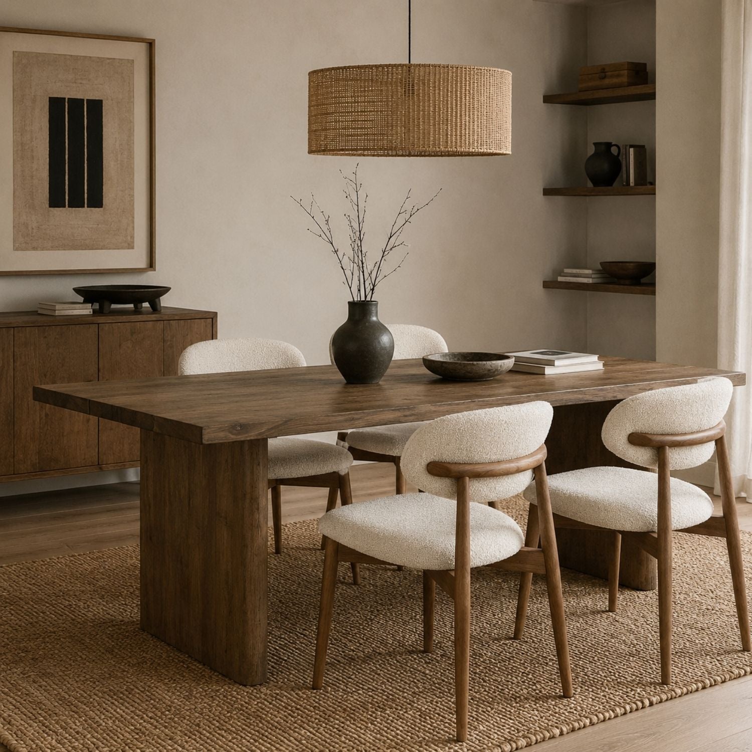 Nikari Dining Chair - Natural