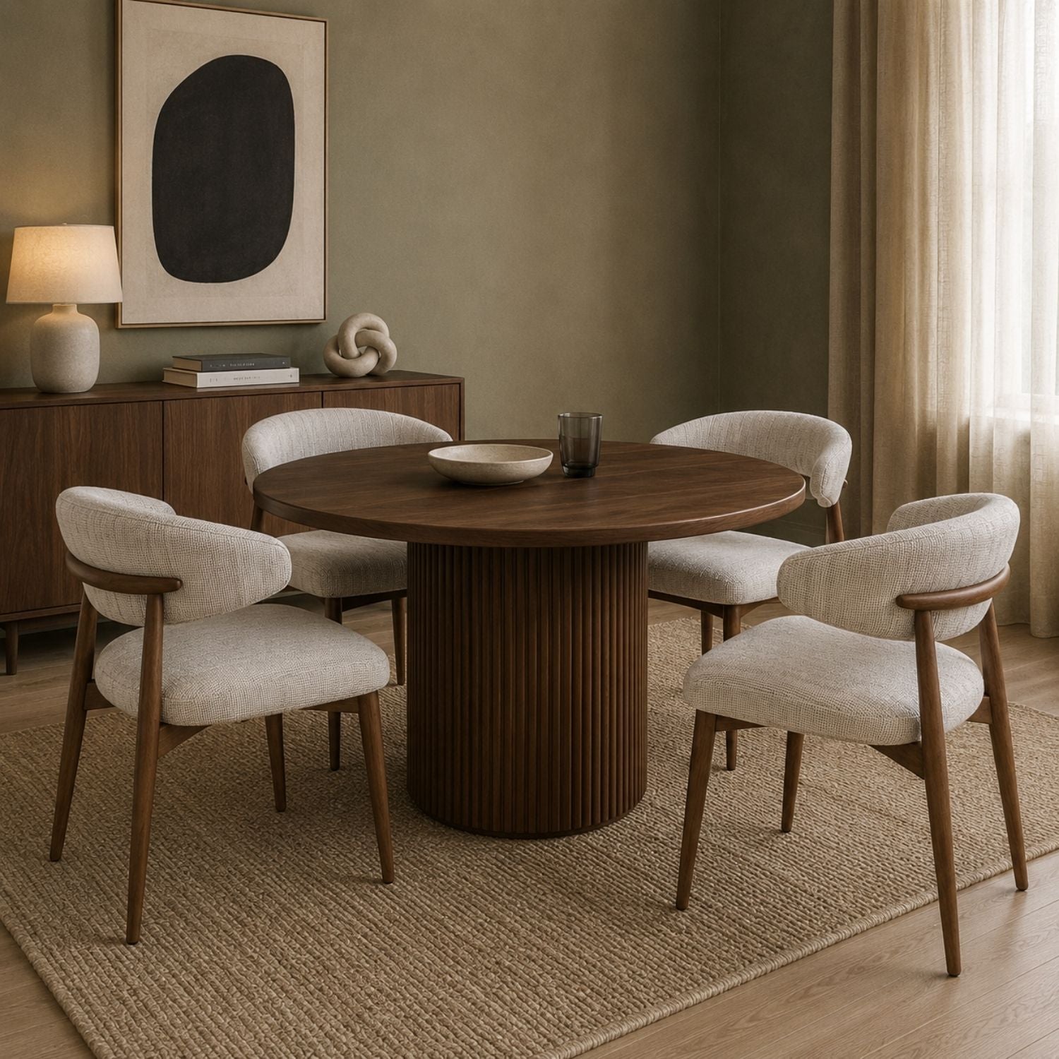 Nikari Dining Chair - White