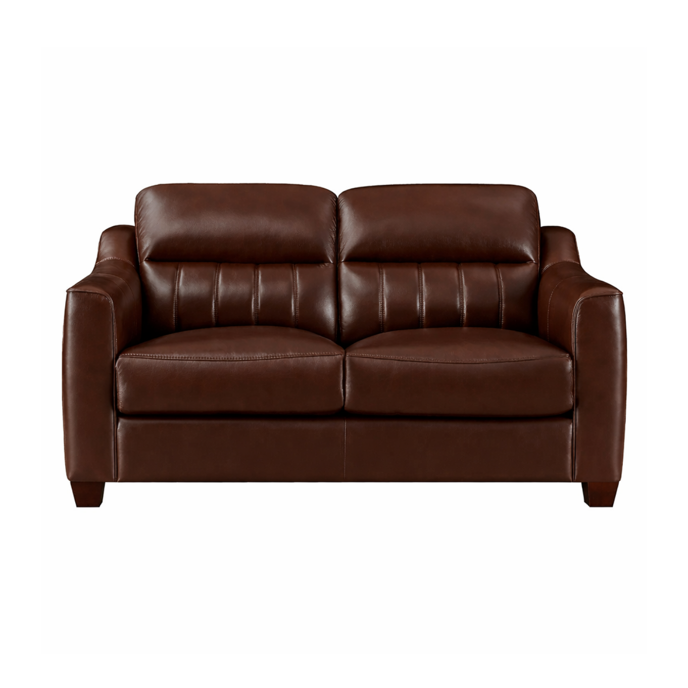 Nolan Genuine Leather Loveseat