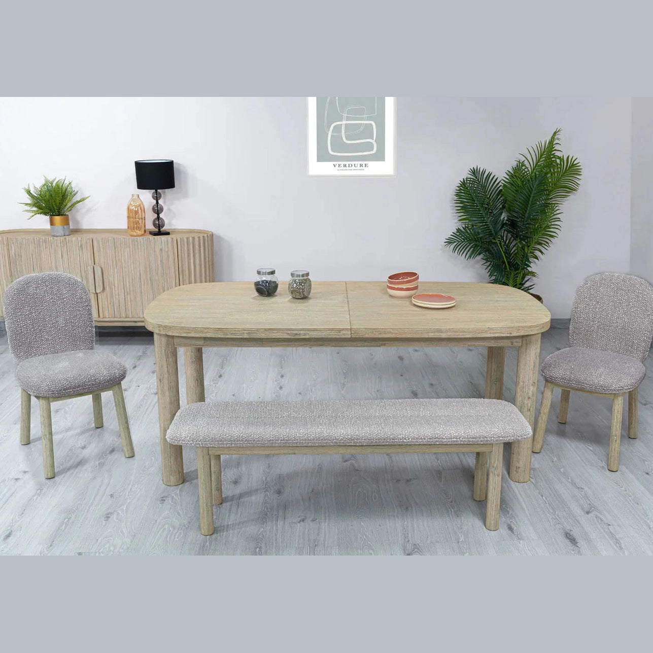 Delora Bench Oatmeal