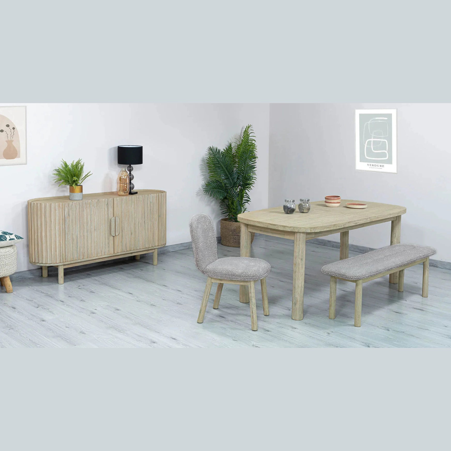 Delora Bench Oatmeal
