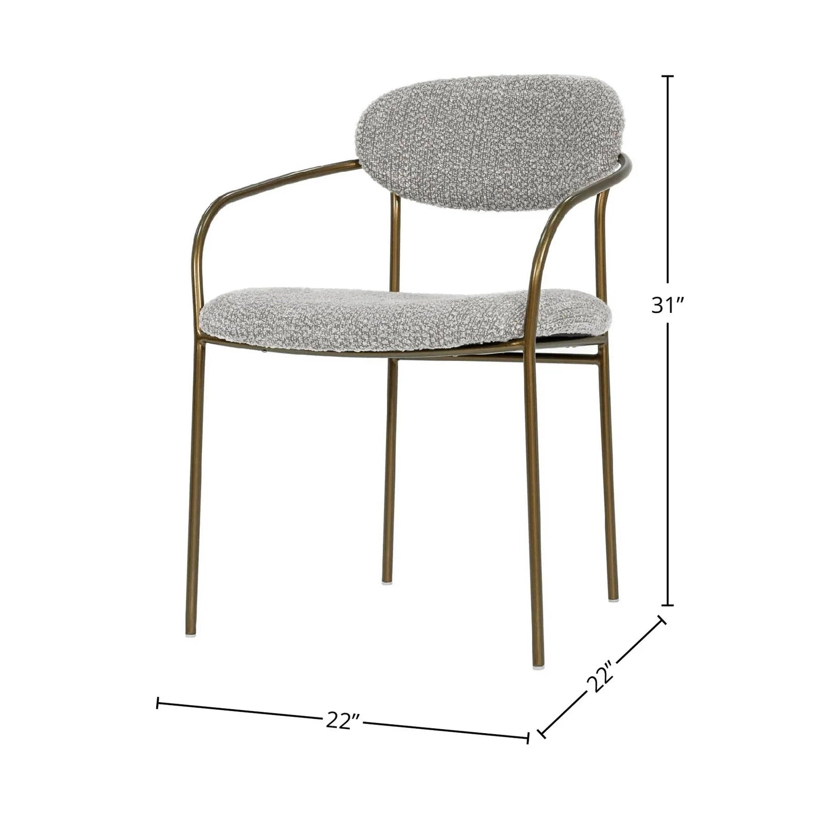 Delora Arm Dining Chair