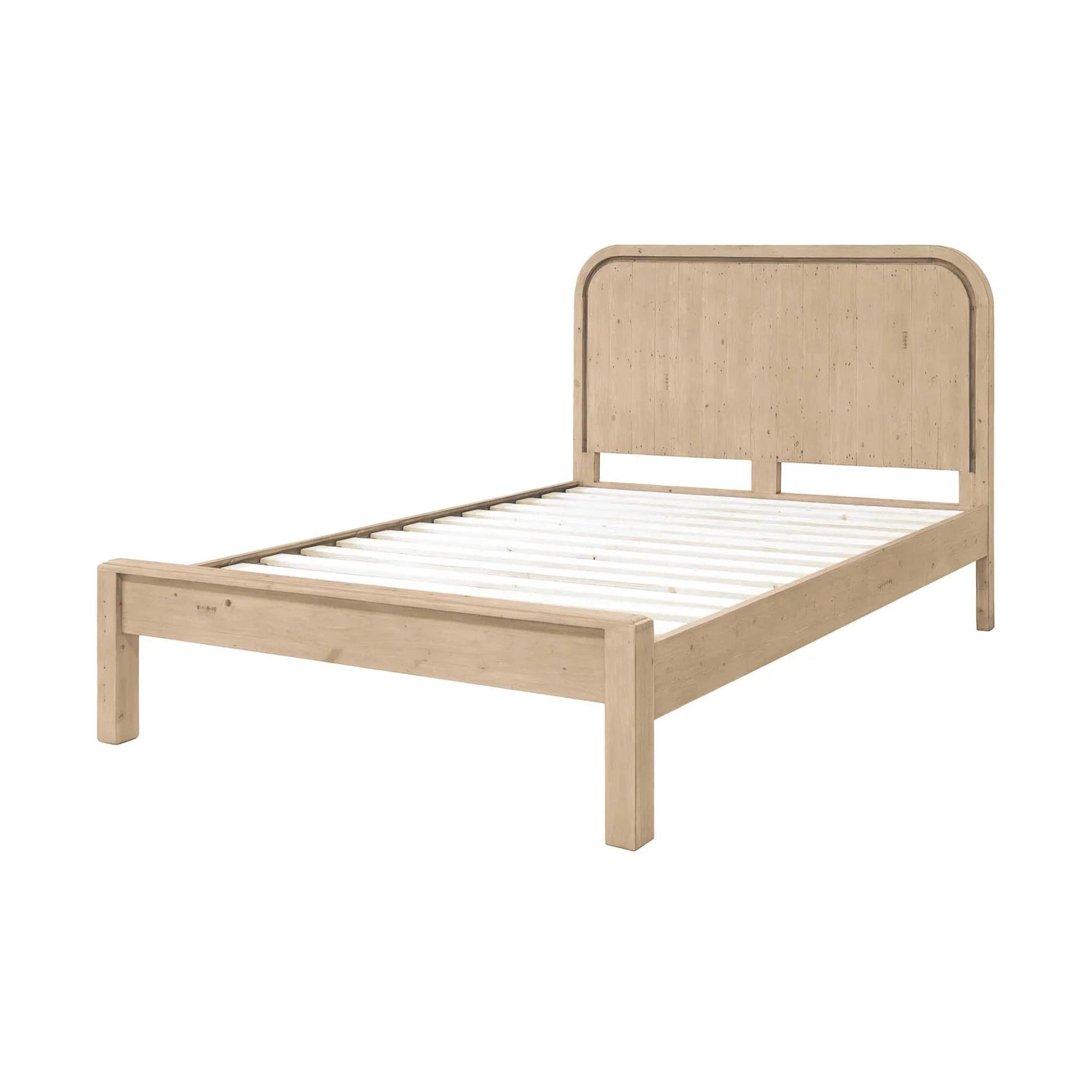 Fremont Bed - Scrubbed Teak