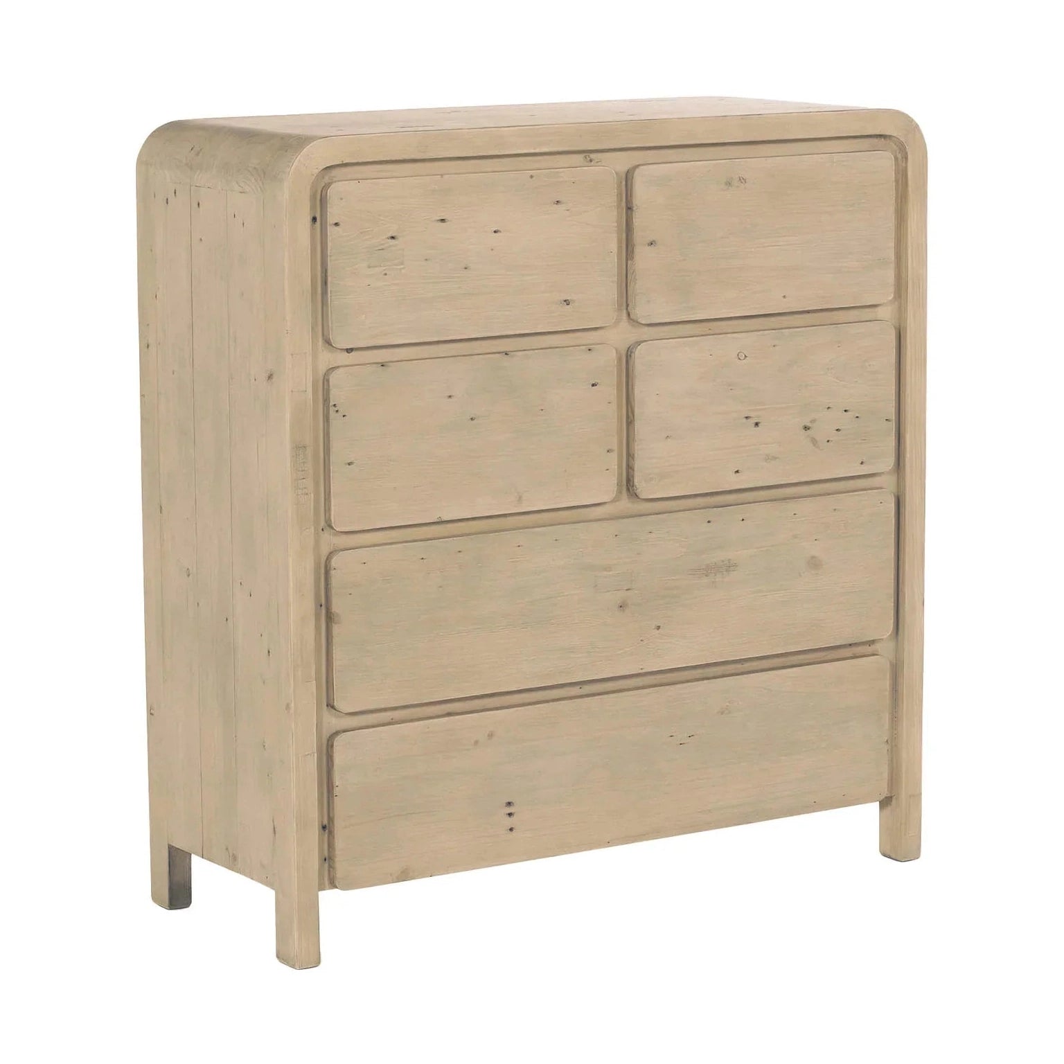 Fremont Drawer Chest - Scrubbed Teak