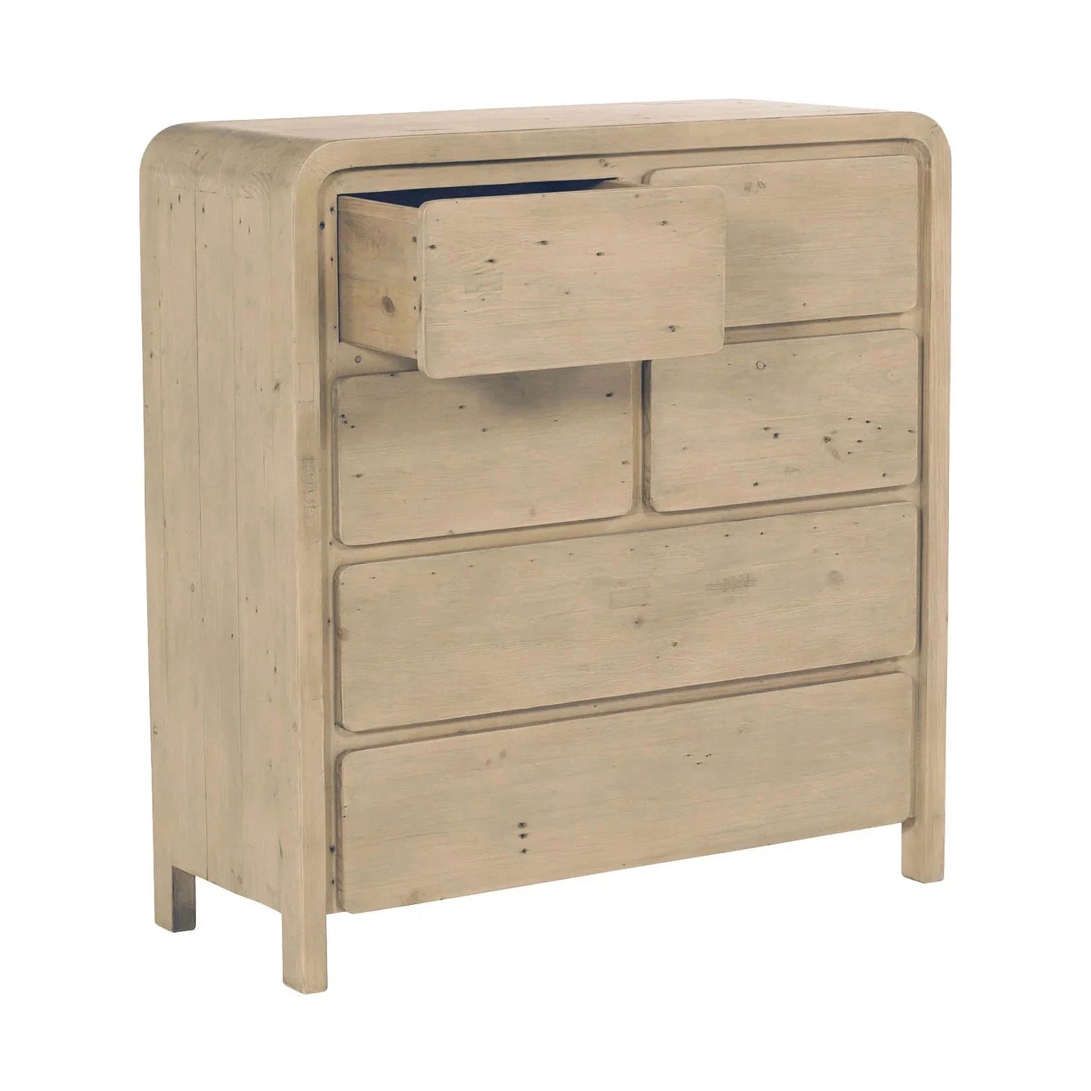 Fremont Drawer Chest - Scrubbed Teak