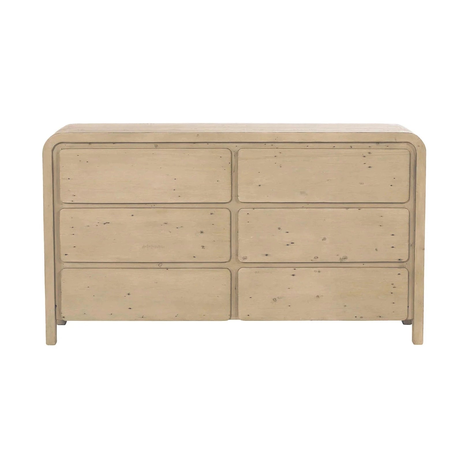 Fremont 6 Drawer Dresser - Scrubbed Teak