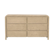 Fremont 6 Drawer Dresser - Scrubbed Teak