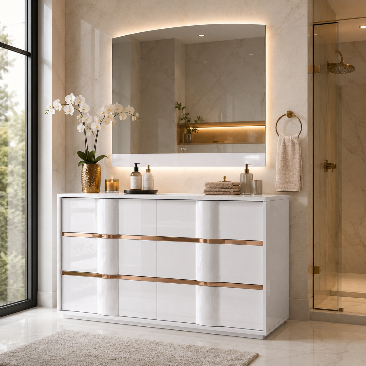 Ondine 6 Drawer Bedroom Dresser