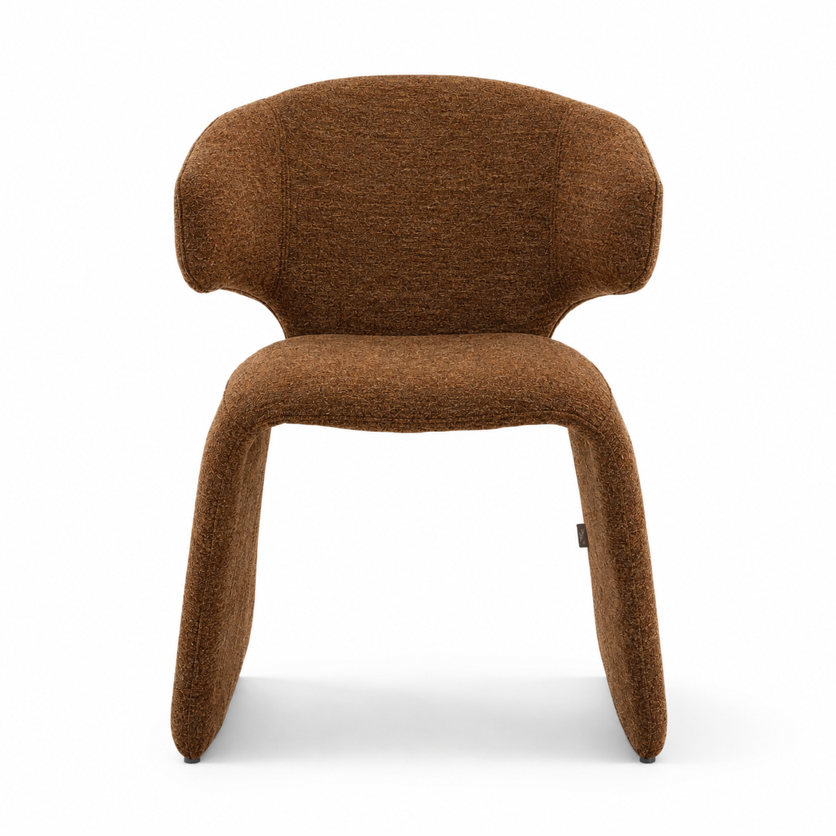 Oriana Modern Upholstered dining Chair – Roasted Chestnut