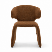 Oriana Modern Upholstered dining Chair – Roasted Chestnut