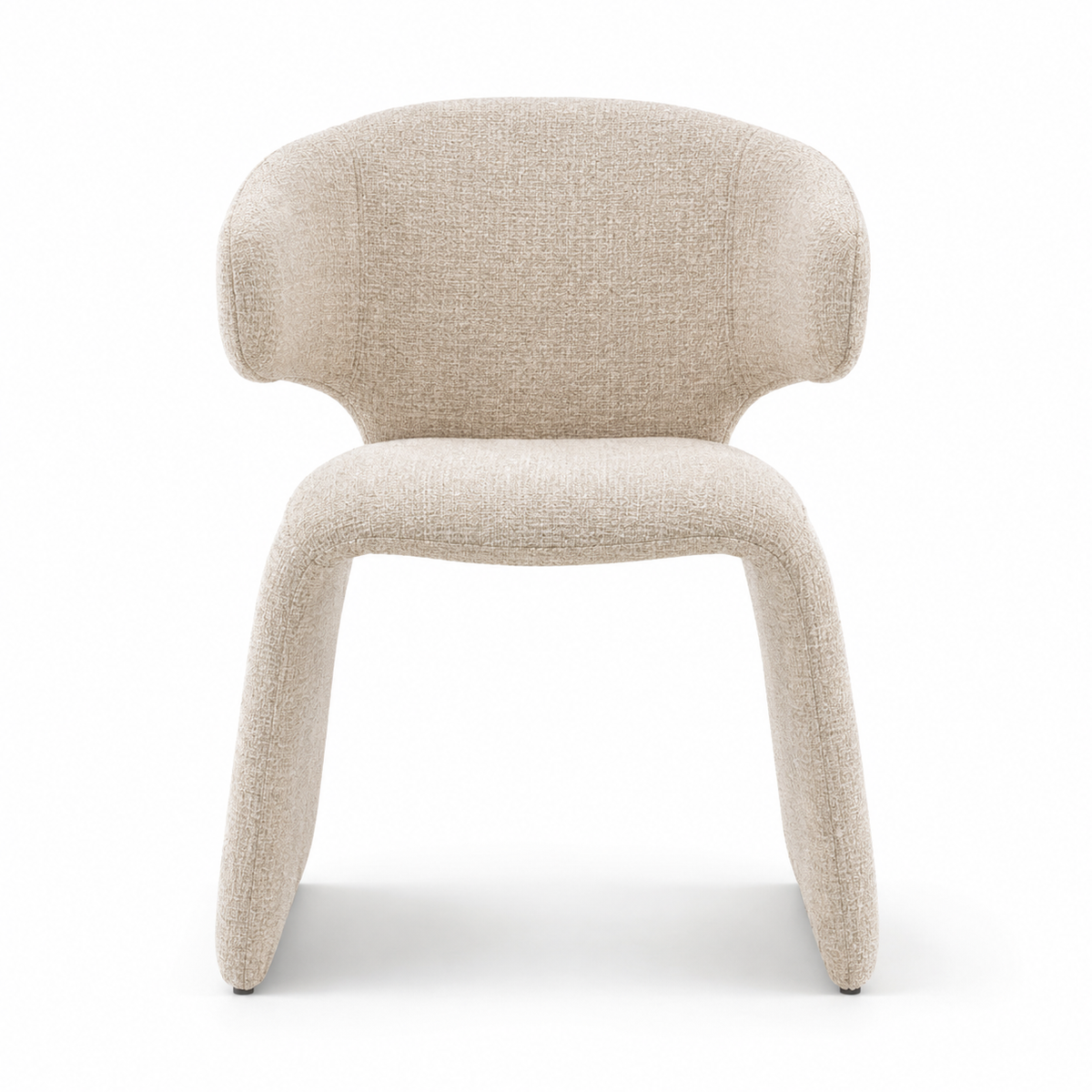 Oriana Modern Upholstered Dining Chair – Linen Oat