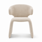 Oriana Modern Upholstered Dining Chair – Linen Oat