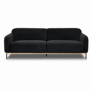 Ozias Modern 3-Seater Sofa – Blue