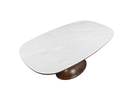 Daphne Dining Table with Crystal Stone Top