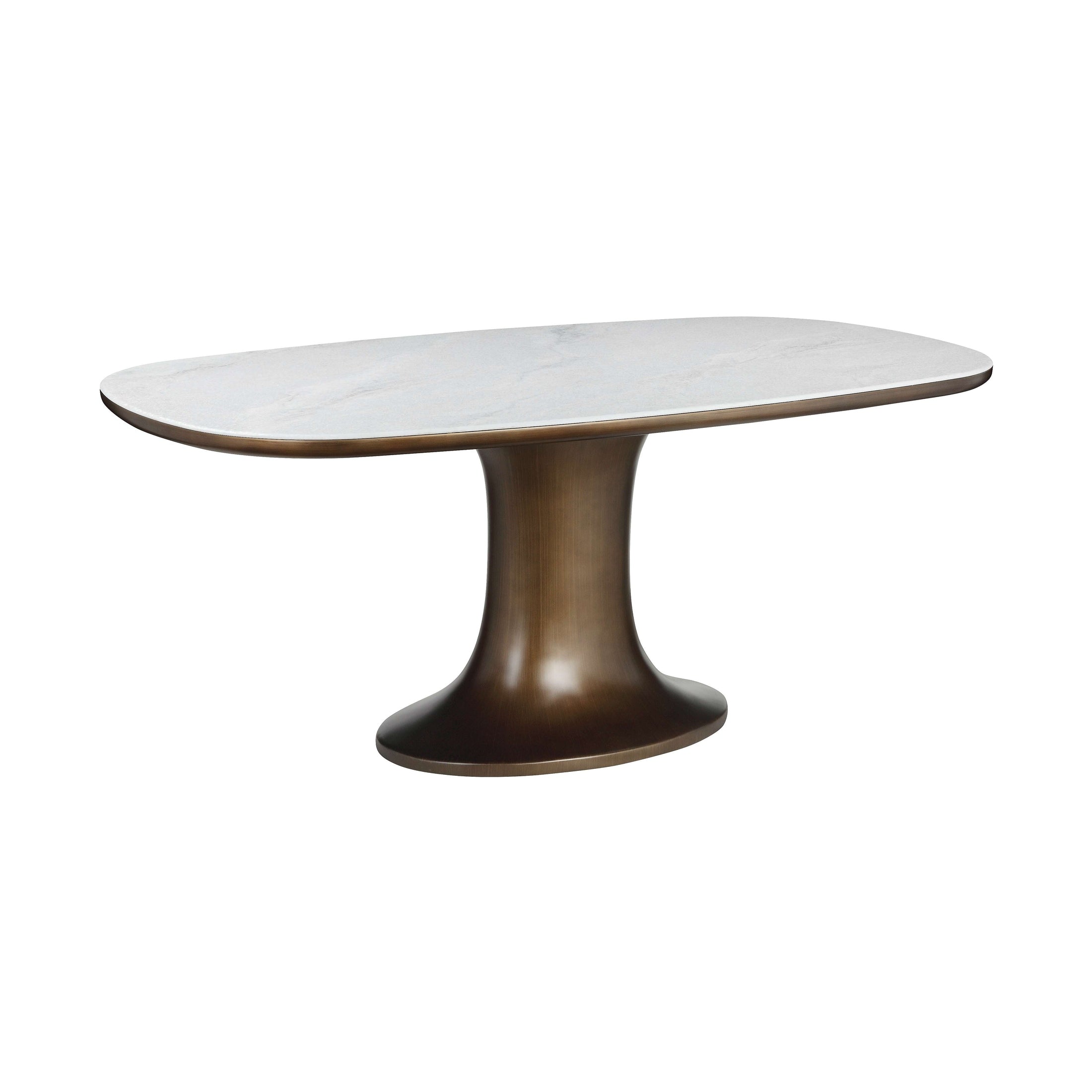 Daphne Dining Table with Crystal Stone Top