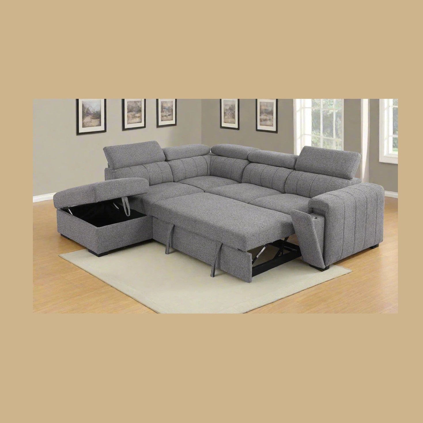 Triston Sleeper Sectional
