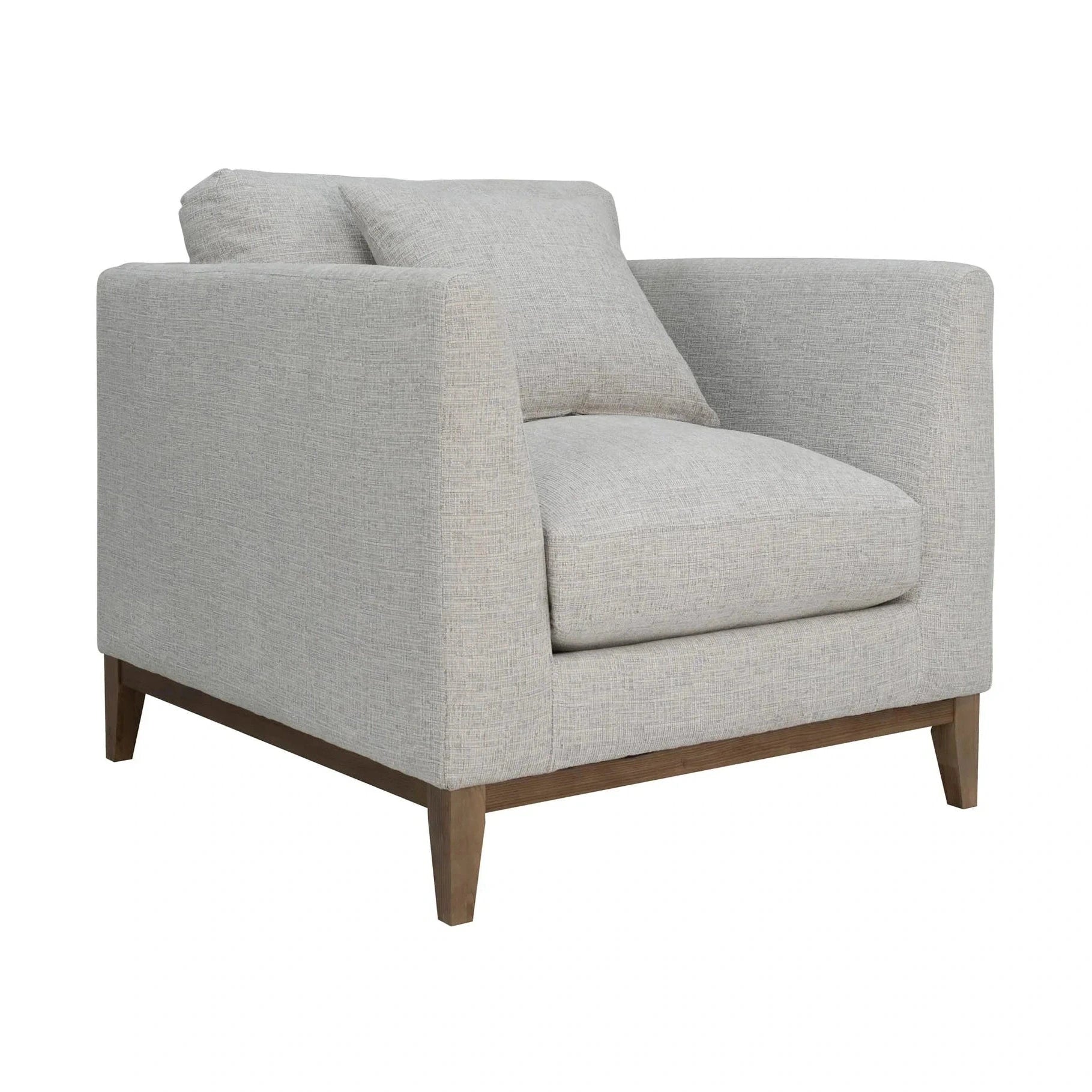 Sirella Club Chair - Woven Tweed Neutral