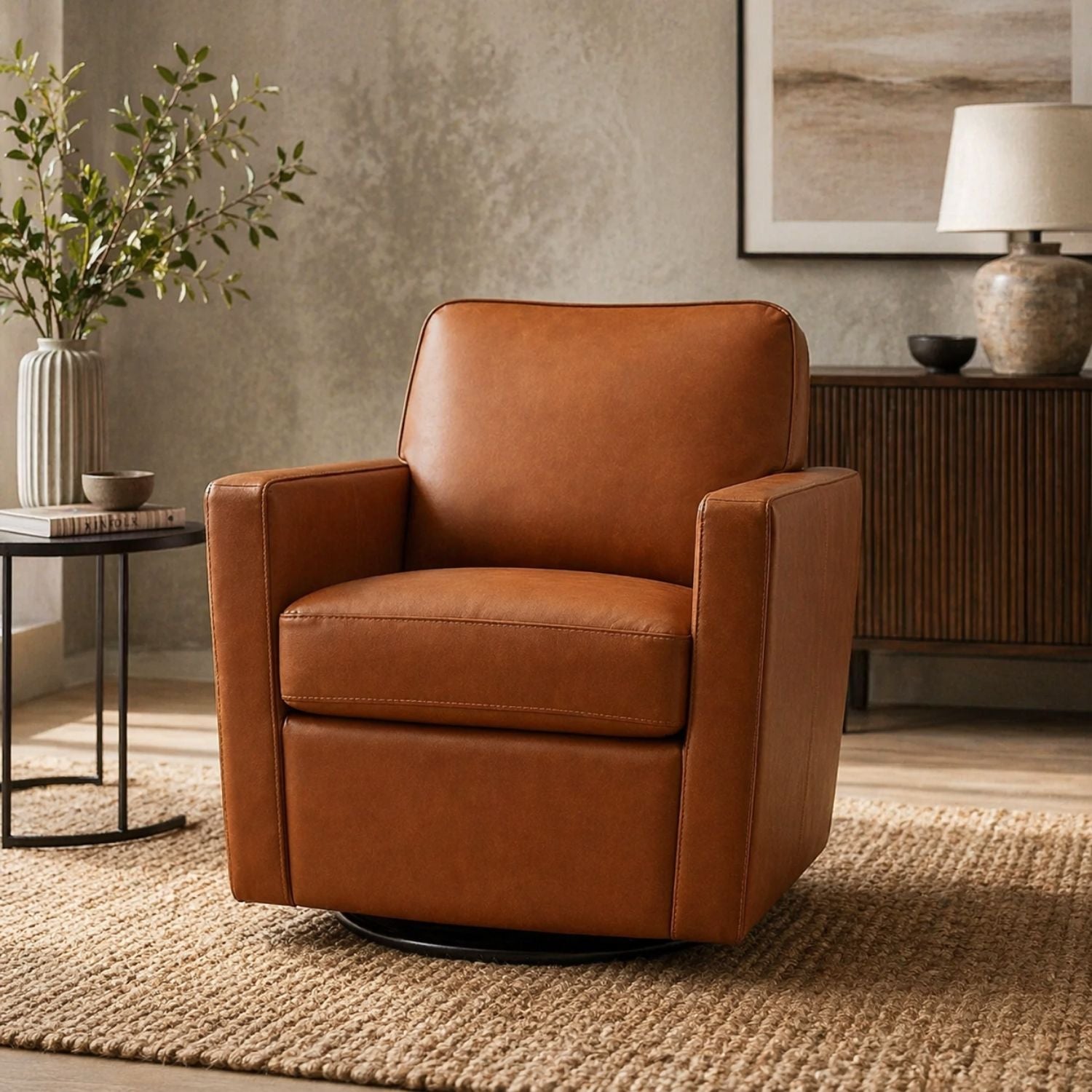 Padryn Swivel Club Chair