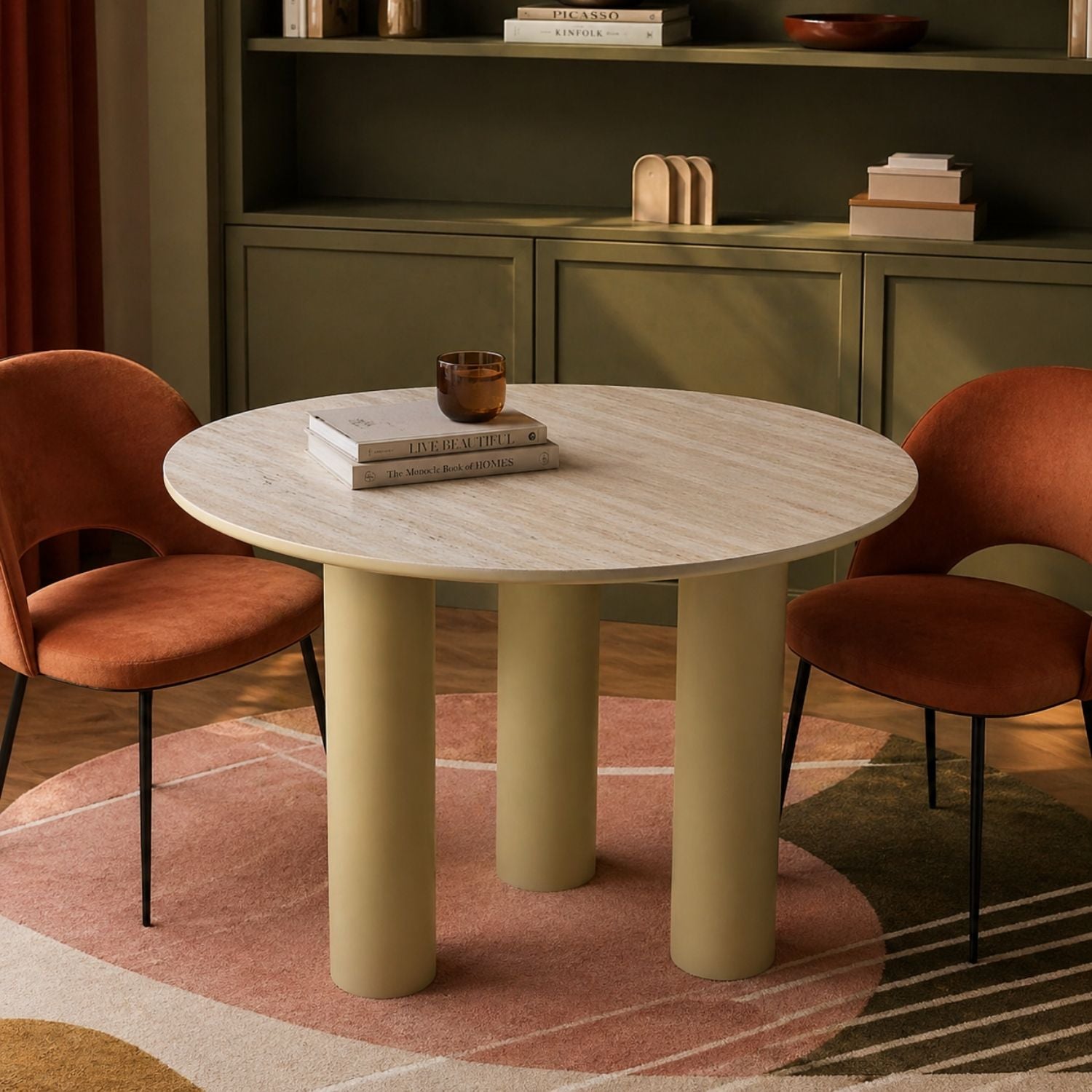 Pavlos Round Dining Table