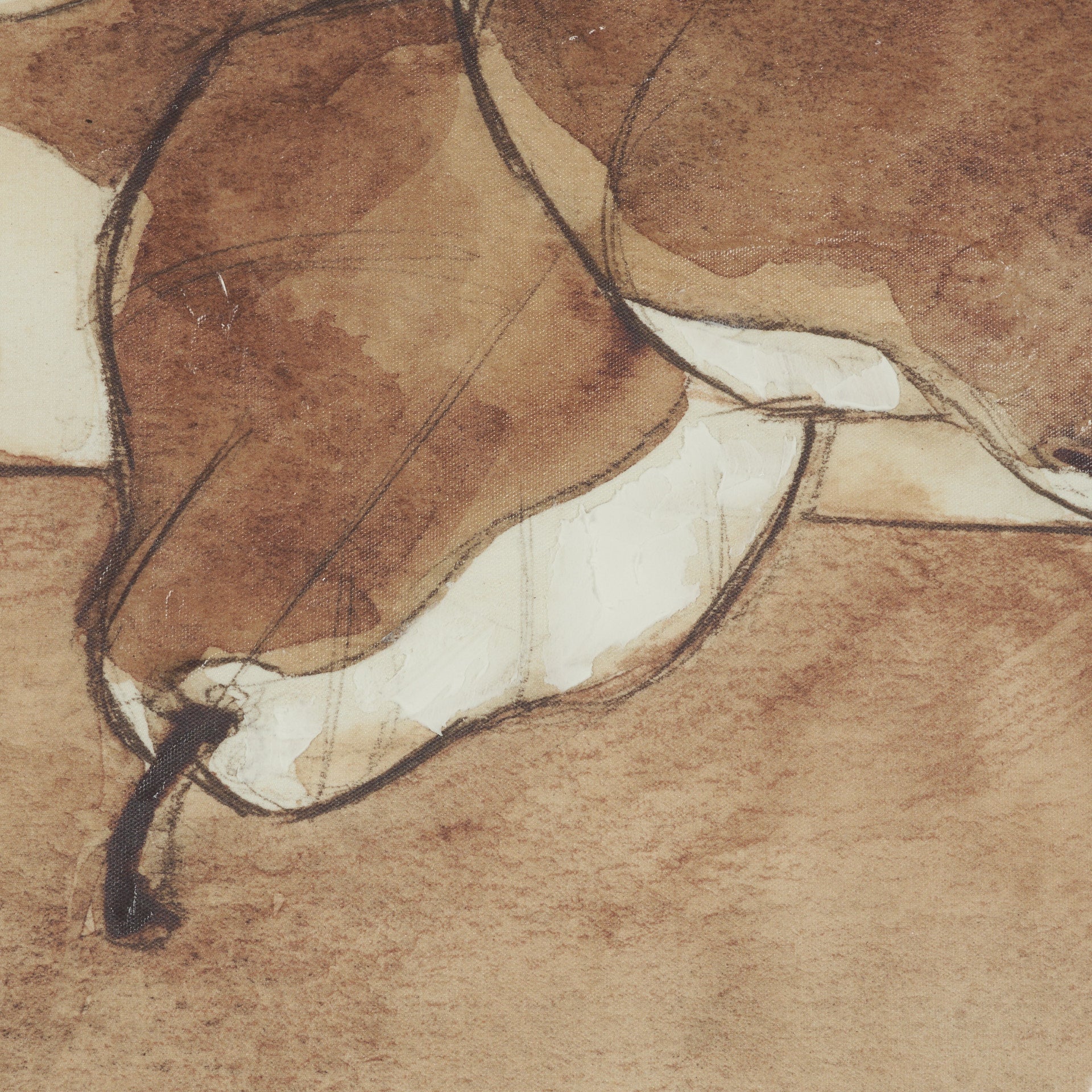 Pear Study Framed Artwork Matted under Glass