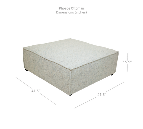 Phoebe 5 Piece Modular Set - Quartz