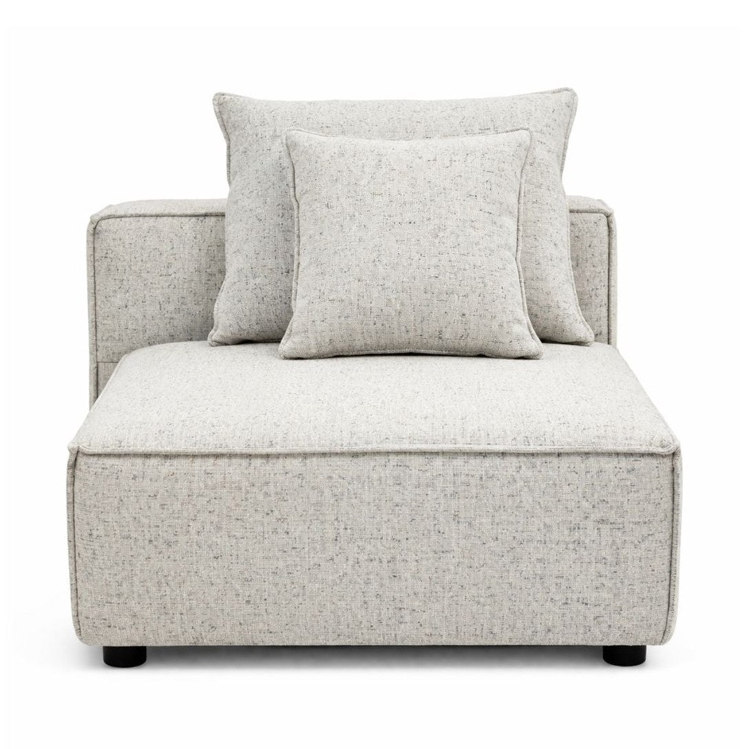 Phoebe Armless Chair - Quartz