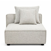 Phoebe Armless Chair - Quartz