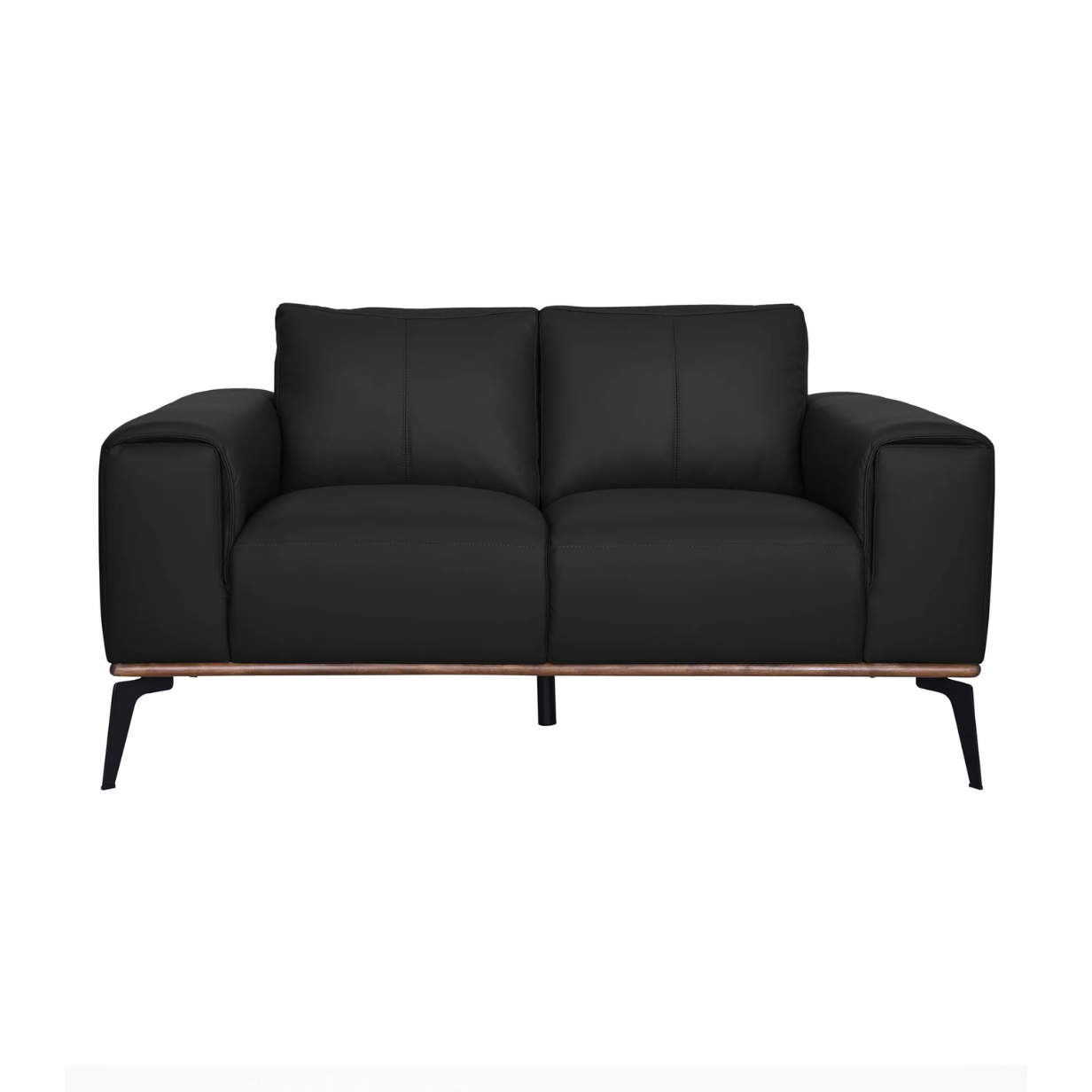 Pietro Genuine Leather Loveseat