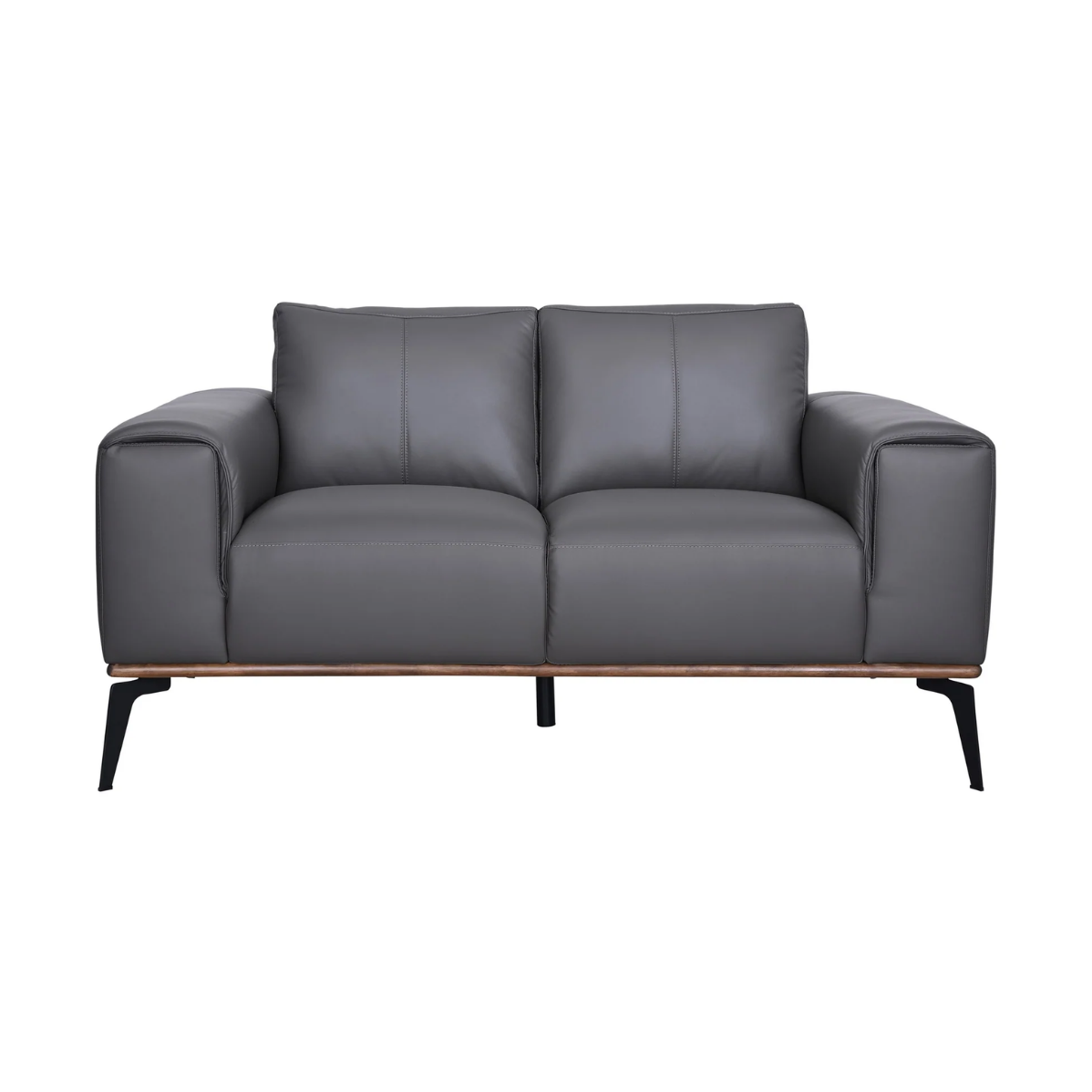 Pietro Genuine Leather Loveseat