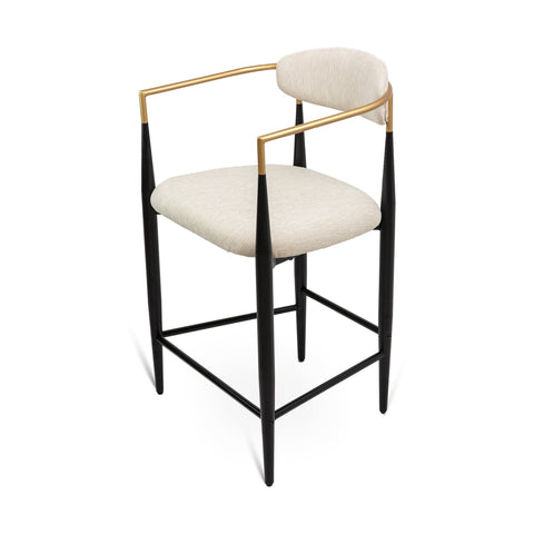 Pilla Counter Stool - Modern & Contemporary - Beige