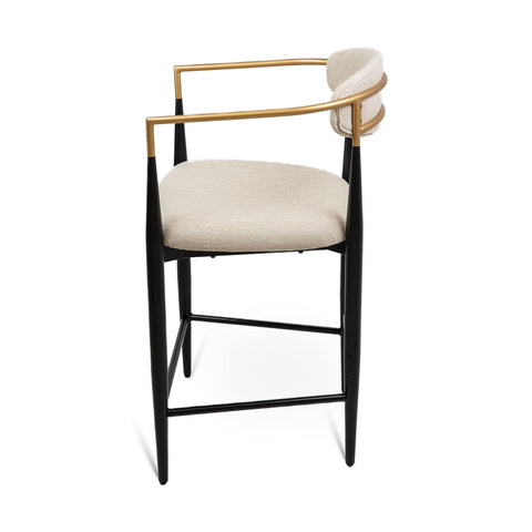 Pilla Counter Stool - Modern & Contemporary - Beige