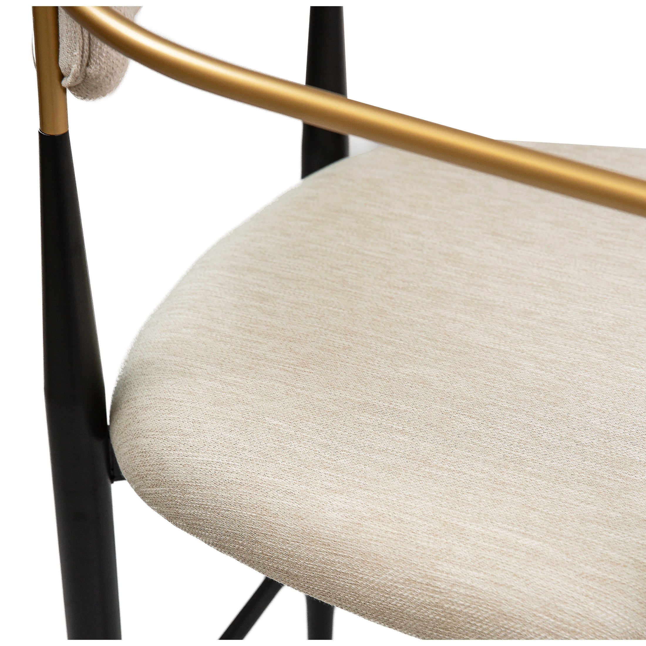 Pilla Counter Stool - Modern & Contemporary - Beige