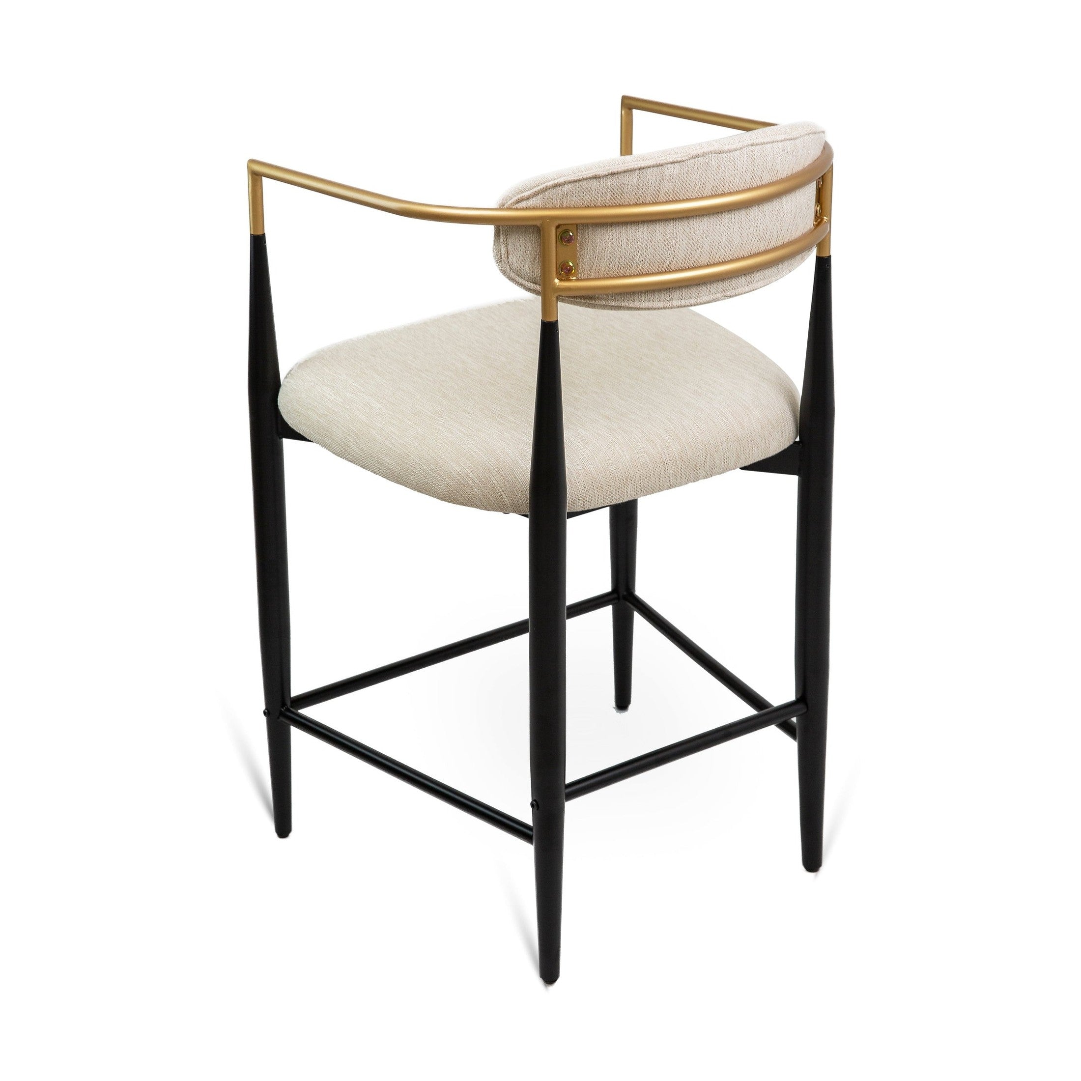 Pilla Counter Stool - Modern & Contemporary - Beige