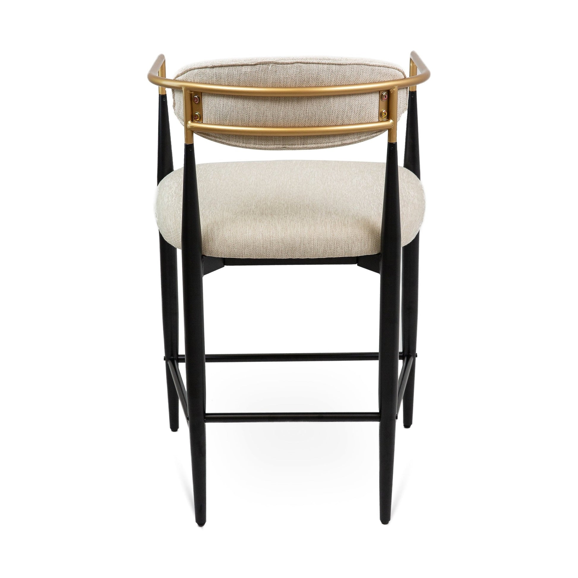 Pilla Counter Stool - Modern & Contemporary - Beige